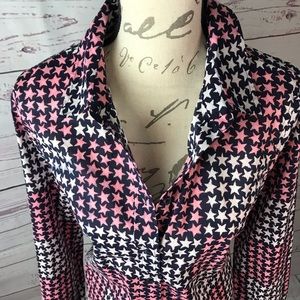 Tommy Hilfiger women’s button down star design med